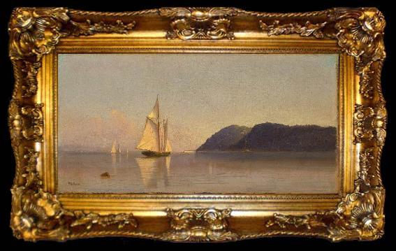 framed  unknow artist Boats on the Hudson, ta009-2